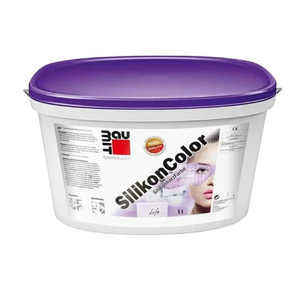 Baumit SilikonColor - Vopsea siliconica fasad, 5L