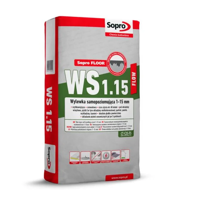 Быстротвердеющая смесь Sopro FLOOR WS 1.15, 25кг