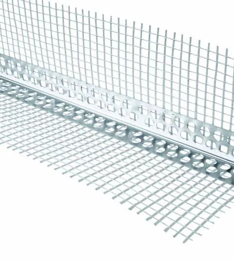Cornier aluminiu perforat cu plasa 21x21x2500mm