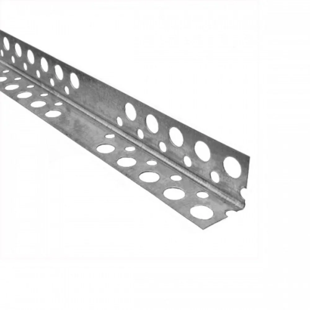 Cornier aluminiu perforat Premium 23x23x2500mm