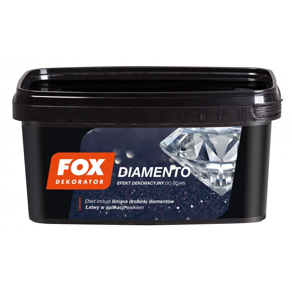 Декоративная краска с блестками FOX Diamento 0004 LUNA 1л