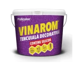 Декоративная штукатурка VINAROM F15 (барашек) коричневый, 25кг