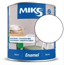 Email alchidic Miks Color alb mat, 0.8kg