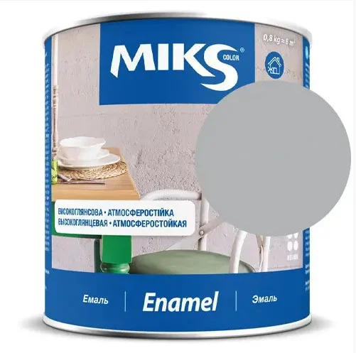 Email alchidic Miks Color argintiu, 2.5kg