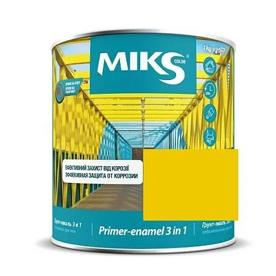 Grund-email 3 in 1 Miks Color galben, 2.3kg