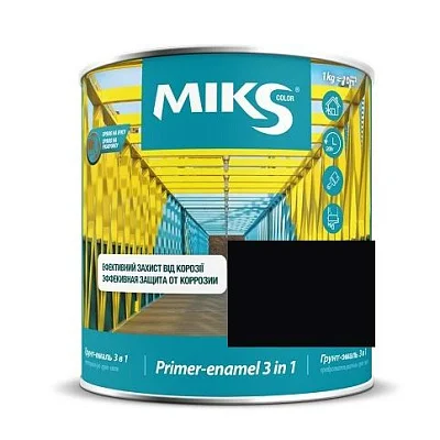 Grund-email 3 in 1 Miks Color negru, 2.3kg