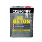 Эмалевая краска OSKAR Beton, красный, 0.75л