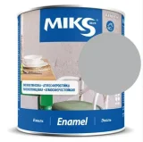 Эмаль алкидная Miks Color серебряный, 0.6кг