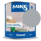 Эмаль алкидная Miks Color светло-серая, 0.8кг