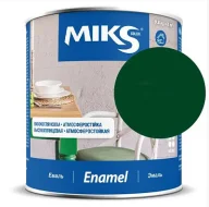 Эмаль алкидная Miks Color тёмно-зелёный, 2.8кг