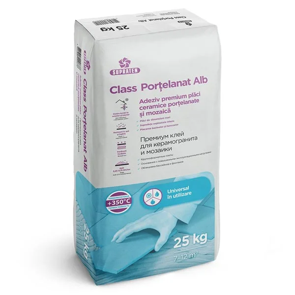 Клей Class Portelanat Белый, 25кг