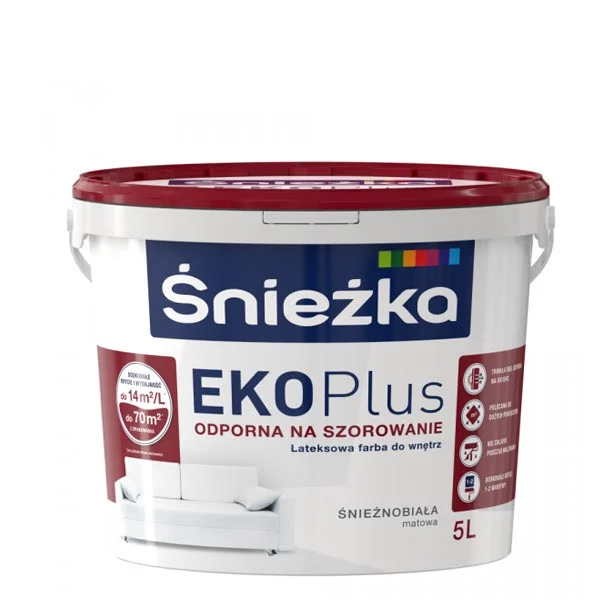 Краска Sniezka Eko Plus 5л