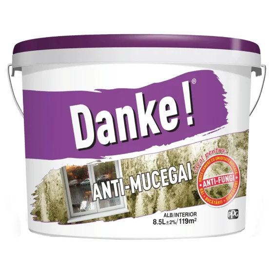 Краска водоэмульсионная DANKE против плесени 8.5л