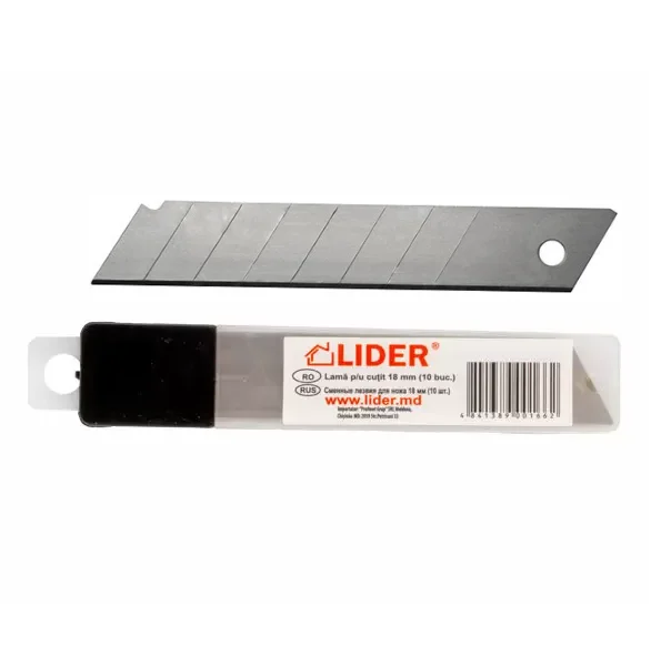 Lame de schimb Lider 18mm 10buc