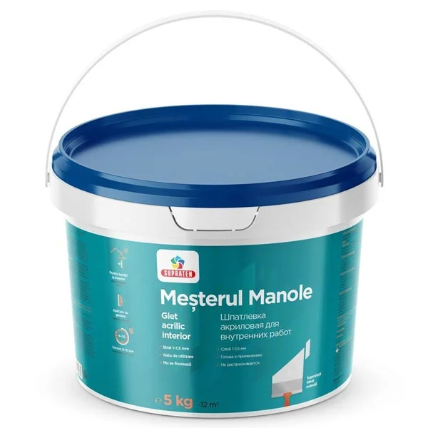 Шпатлевка Mesterul Manole 5кг