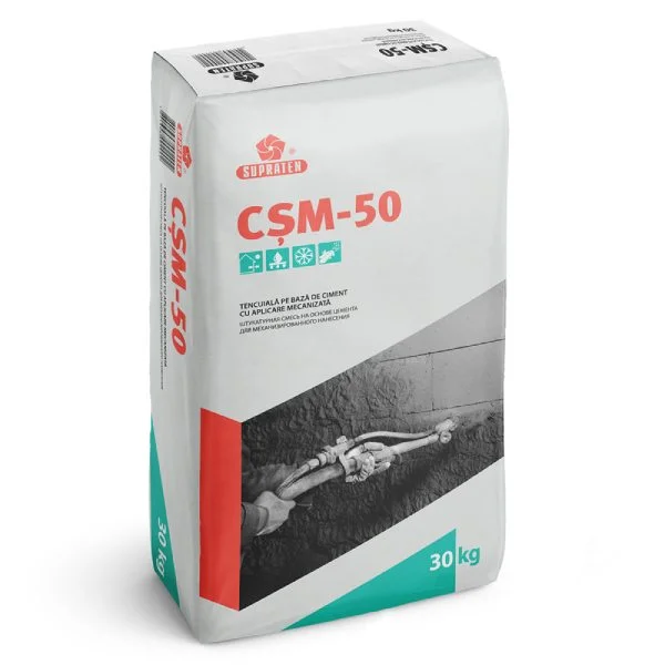 Штукатурка цементная CSM-50 30кг