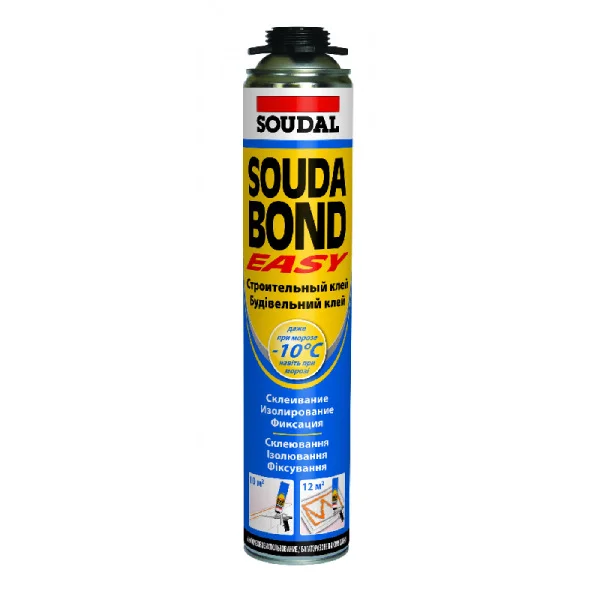 Spuma pentru pistol Soudal EasySoudabond Winter 750ml