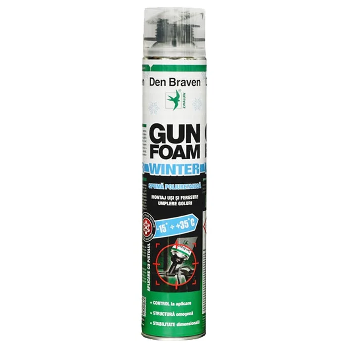 Spuma poliuretanica pistol Gunfoam Extra Winter 750ml