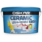 Ультрамоющаяся краска Oskar ceramic satinat, 8.5л