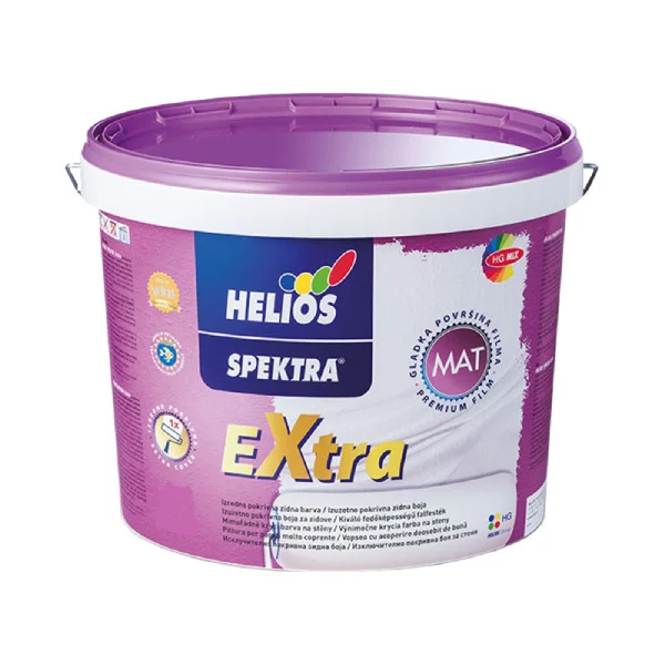 Vopsea lavabila Helios Spektra Extra B1 alba 2L