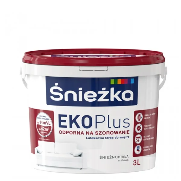 Vopsea Sniezka Eko Plus 3L