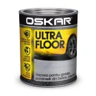 Vopsea super-rezistentă de podea OSKAR Ultra Floor Carbon, gri carbon, 5L